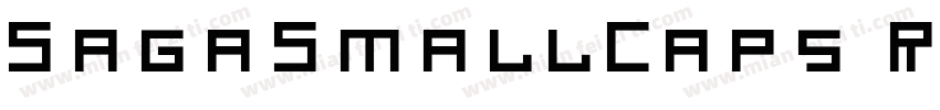 SagaSmallCaps Regular字体转换
